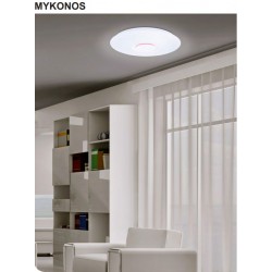 PLAFON MYKONOS 24W LED RGB+ALTAVOZ 40cm